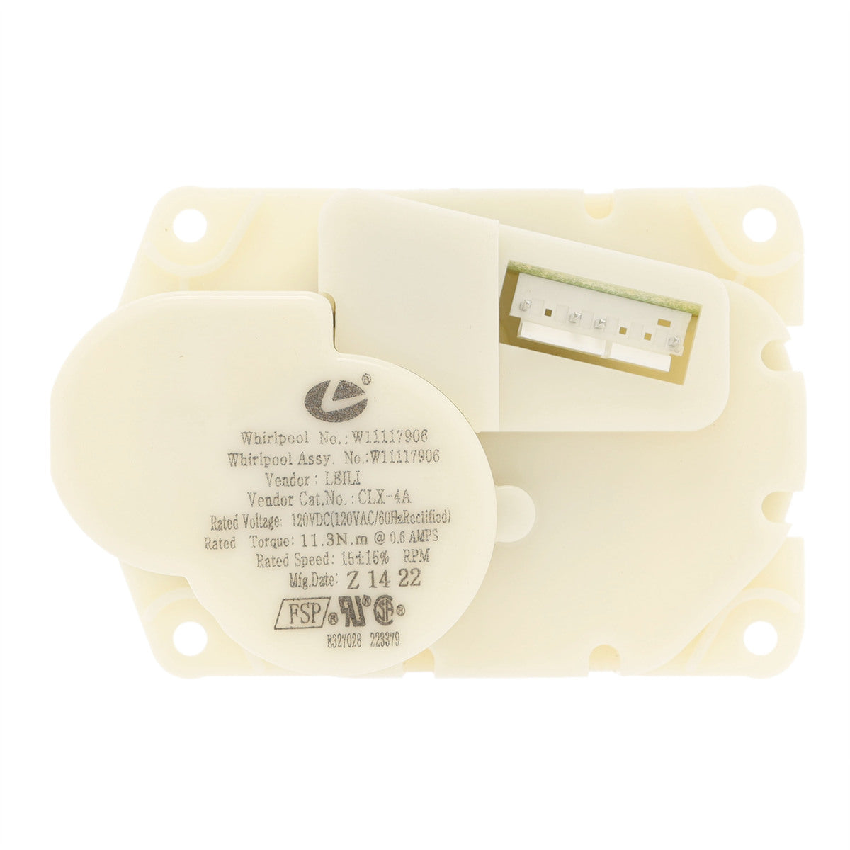 W11202789 Whirlpool Refrigerator Ice Dispenser Auger Motor-2