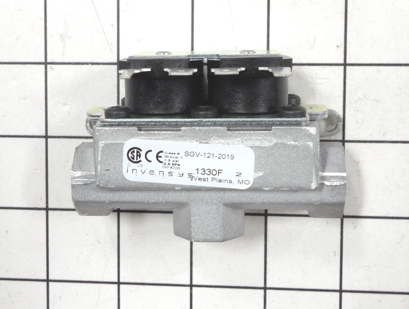 W11239228 Whirlpool Range Gas Valve-1
