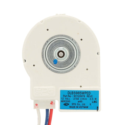 Whirlpool W11249952 MOTOR-EVAP-2