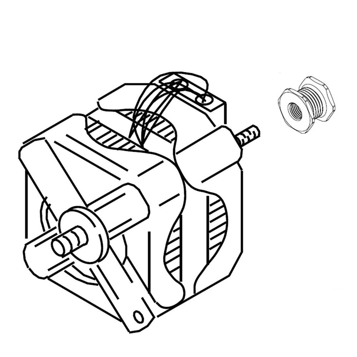 Whirlpool W11364931 MOTOR-DRVE-1