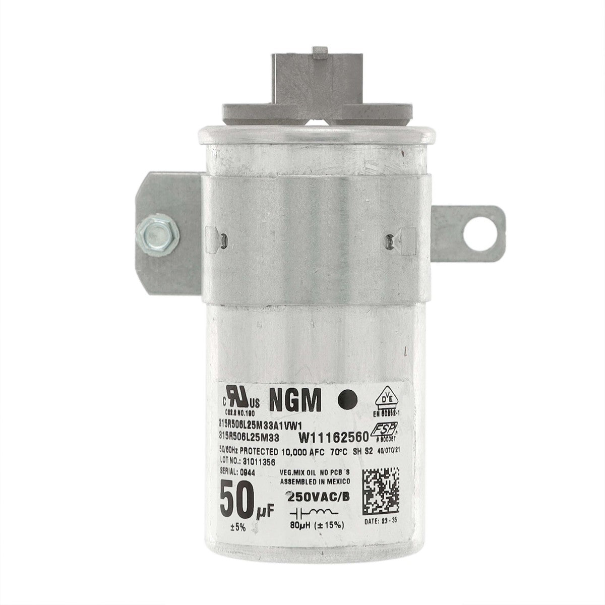 W11428524 Whirlpool Washer Capacitor-3