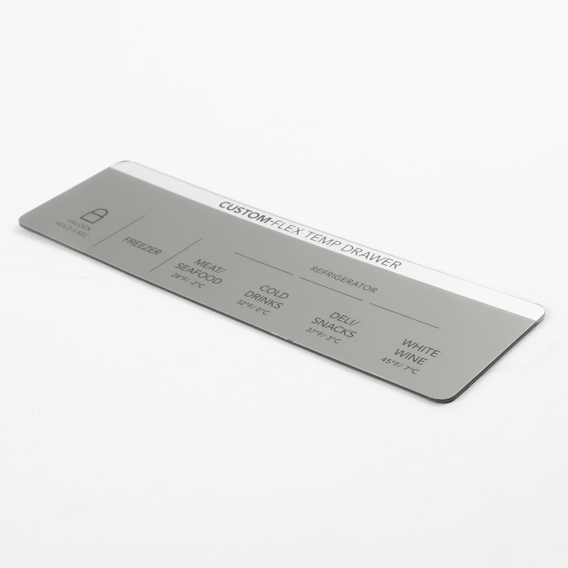 Frigidaire 5304529277 Middle User Interface Overlay 4