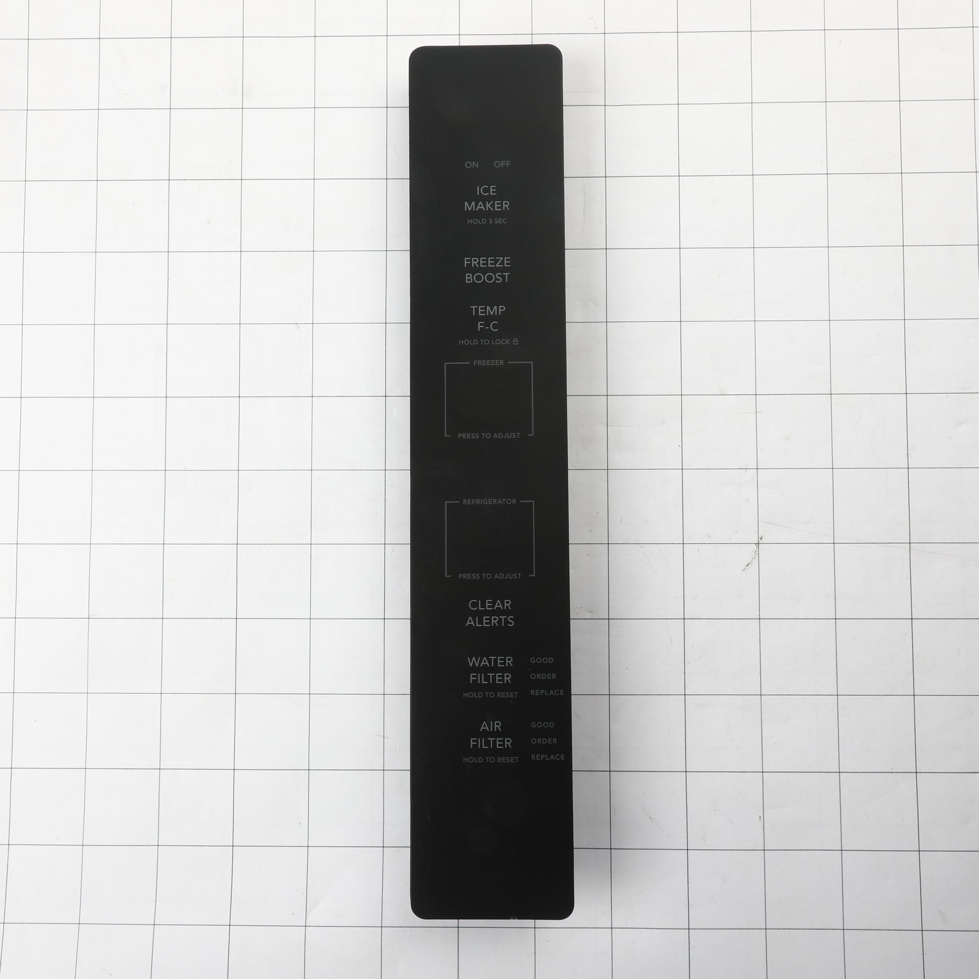 Frigidaire 5304534372 Gray User Interface Assembly -2