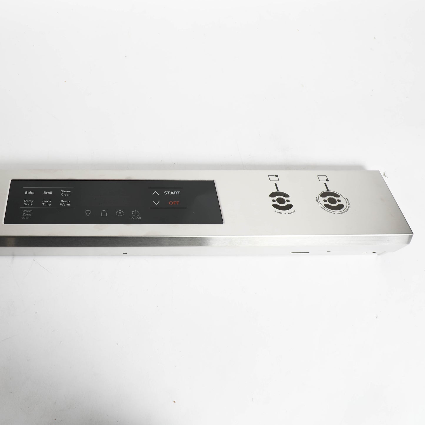 Frigidaire 5304536932 Stainless Steel Oven Control Panel -4