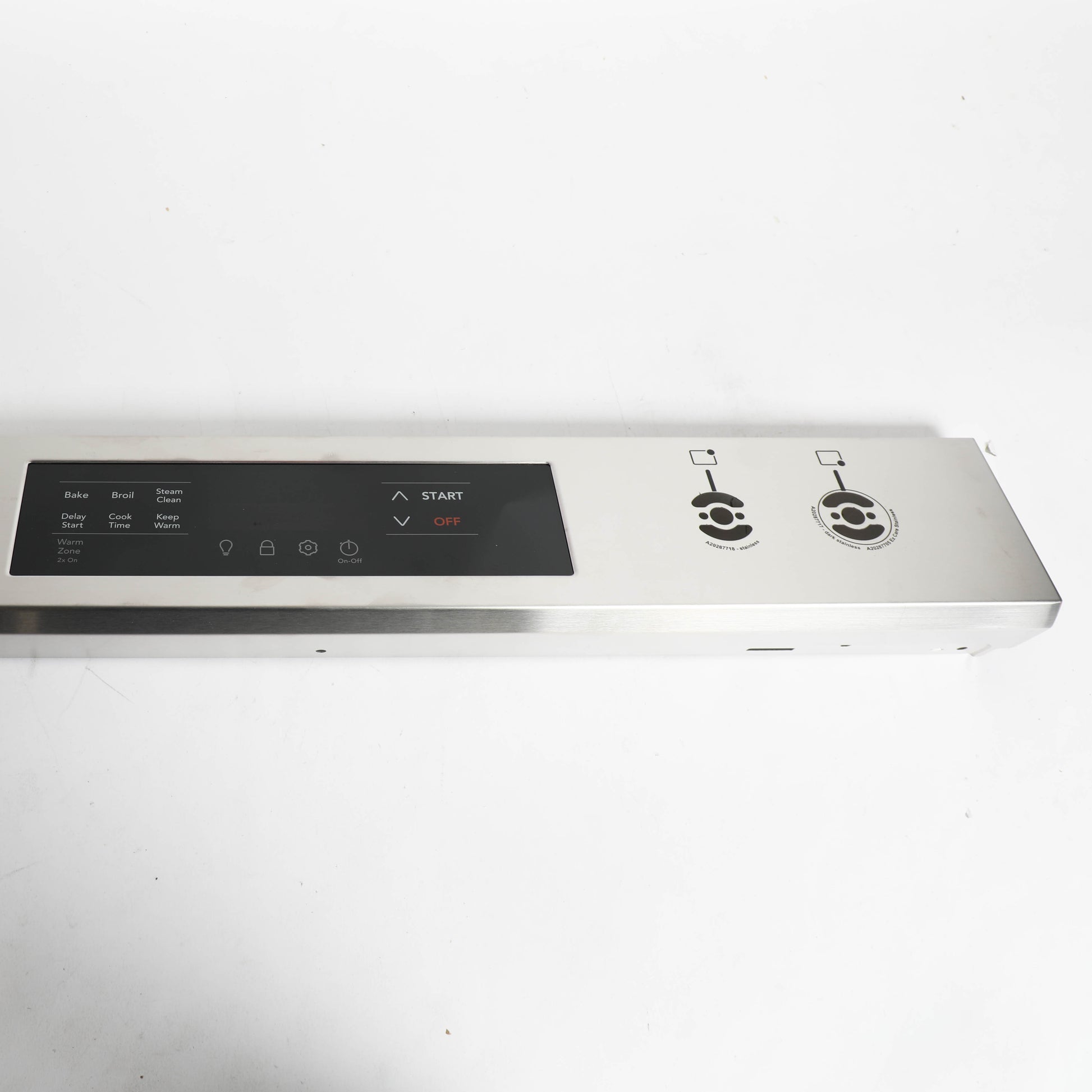 Frigidaire 5304536932 Stainless Steel Oven Control Panel -4