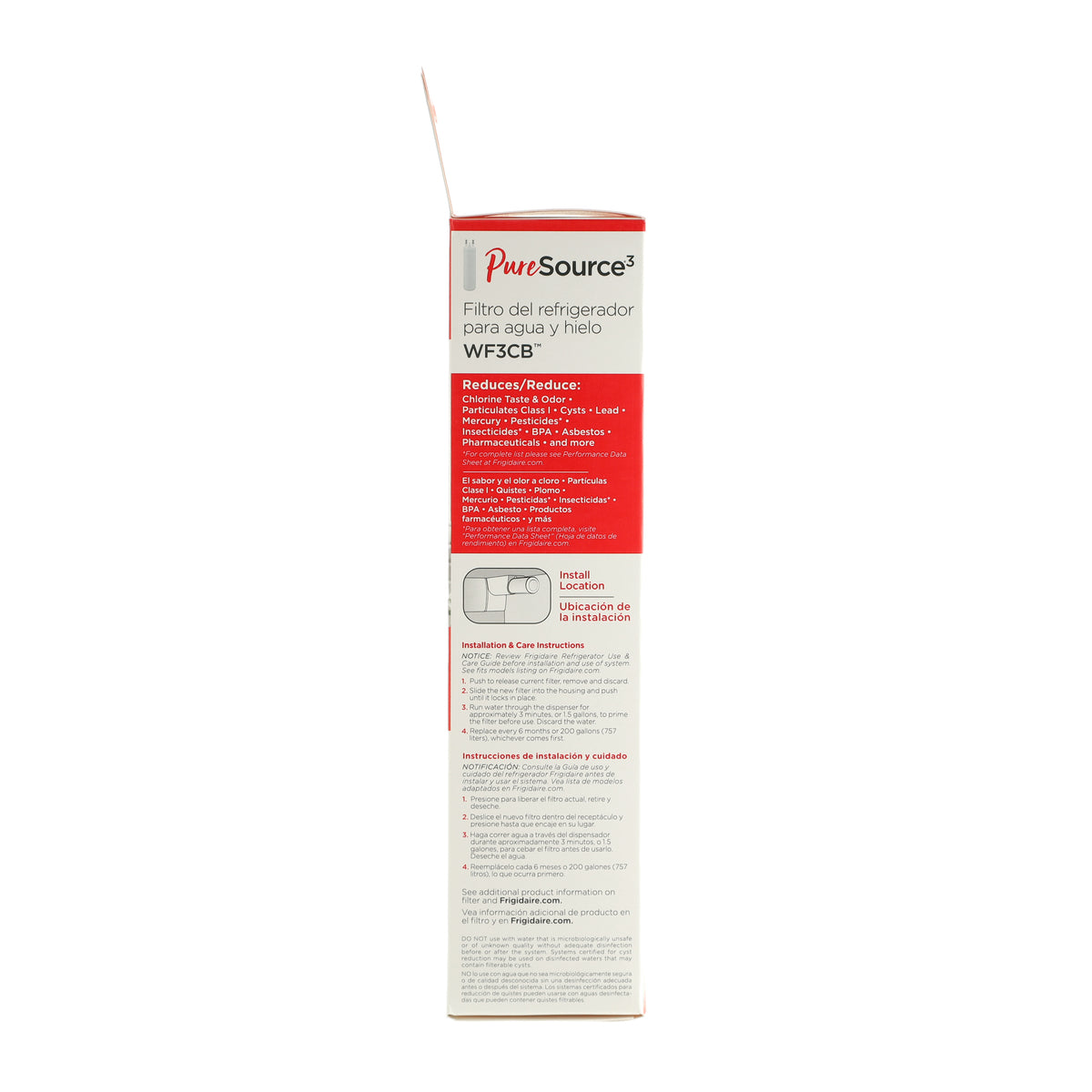 Frigidaire WF3CB Pure Source 3 Water Filter CS12-10