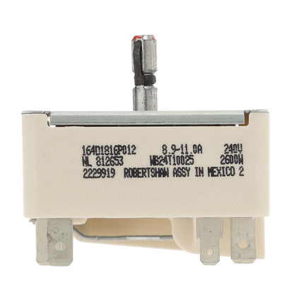 WG02F04192 GE Range Infinite Switch Control (For 8" Element)-2