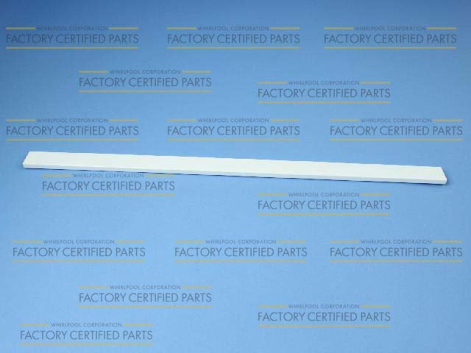 WP2266727 Whirlpool Refrigerator Door Shelf Trim, White-1