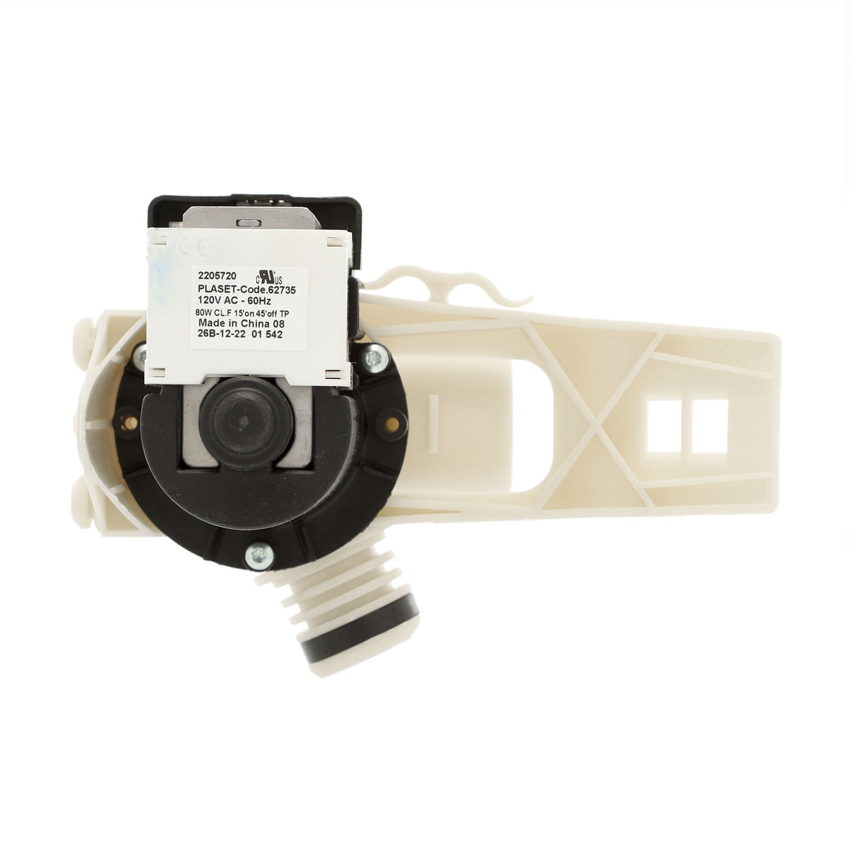 WP25001052 Whirlpool Washer Drain Pump Assembly-6