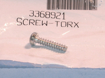 WP3368921 Whirlpool Range Torx Screw-1