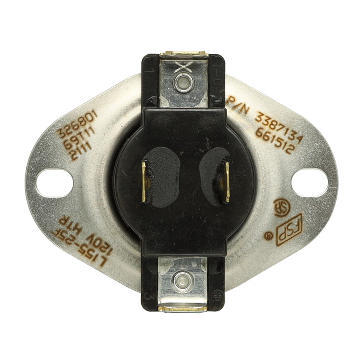 WP3387134 Whirlpool Dryer Cycling Thermostat-3