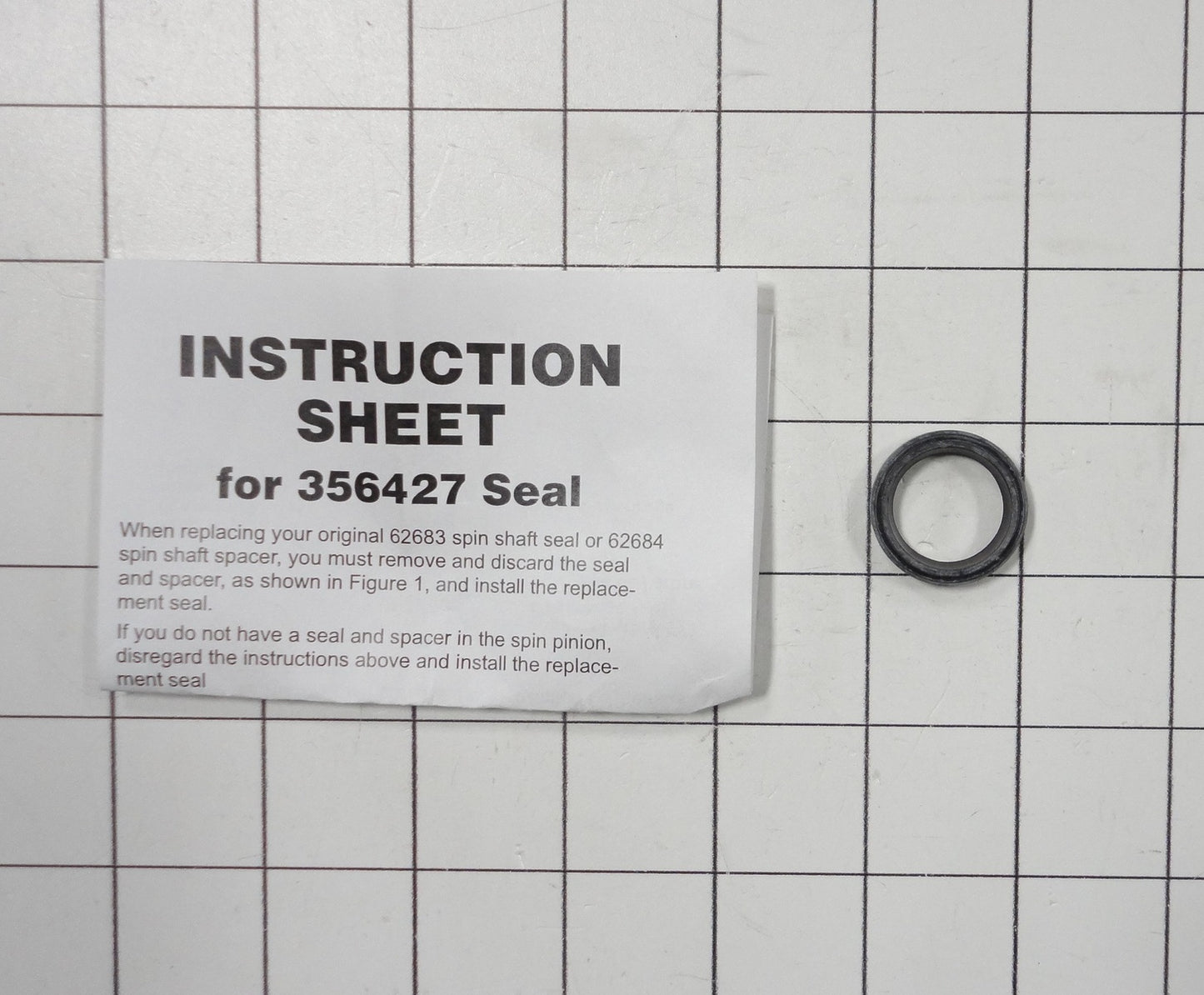 WP356427 Whirlpool Washer Shaft Seal-2