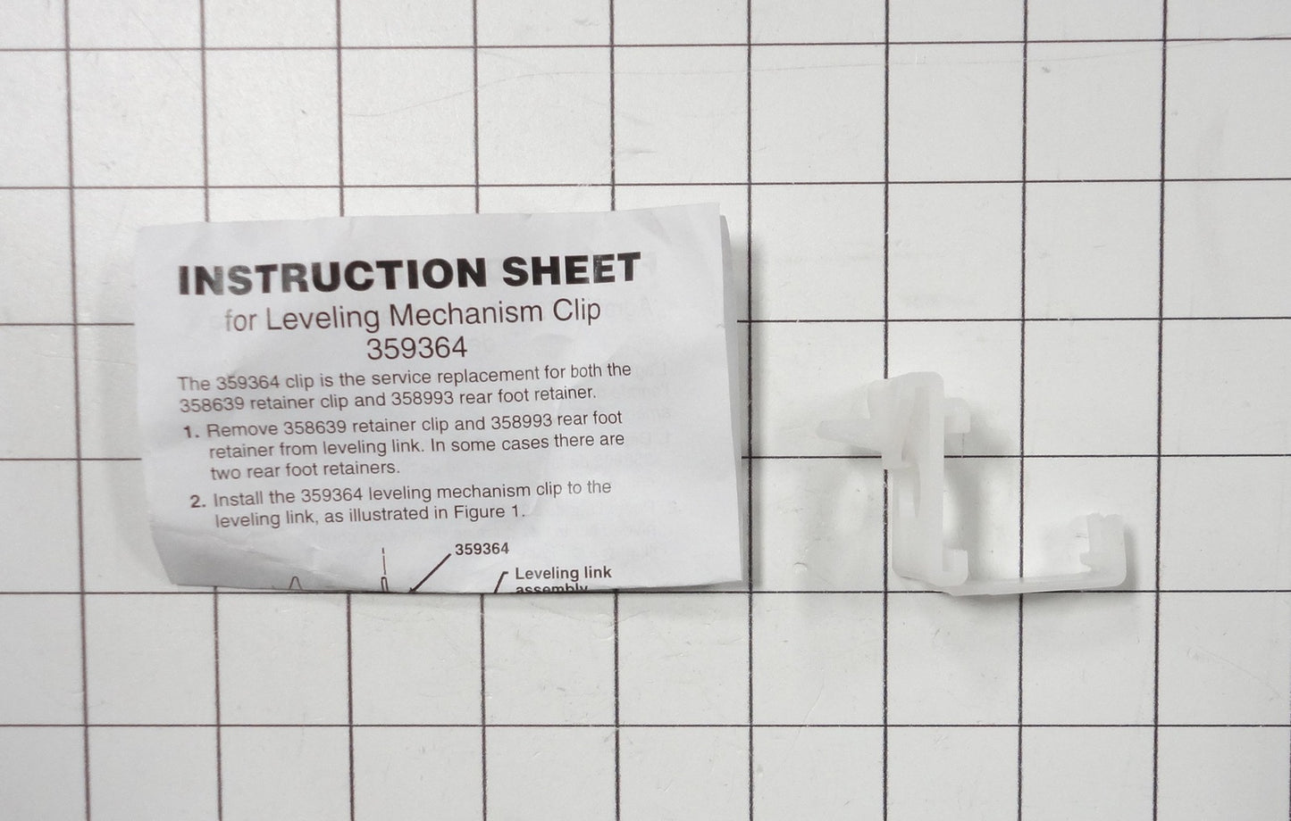 Whirlpool WP359364 CLIP-1