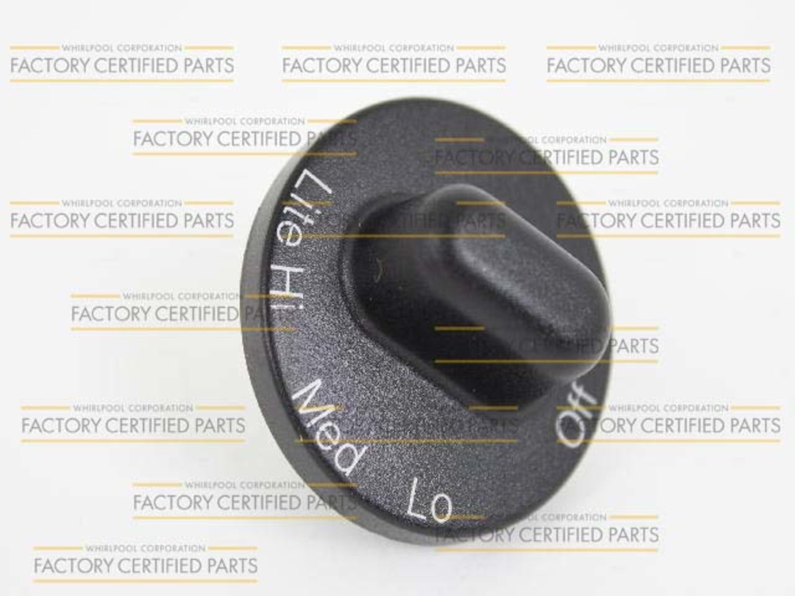 WP71001641 Whirlpool Range Surface Burner Knob-1