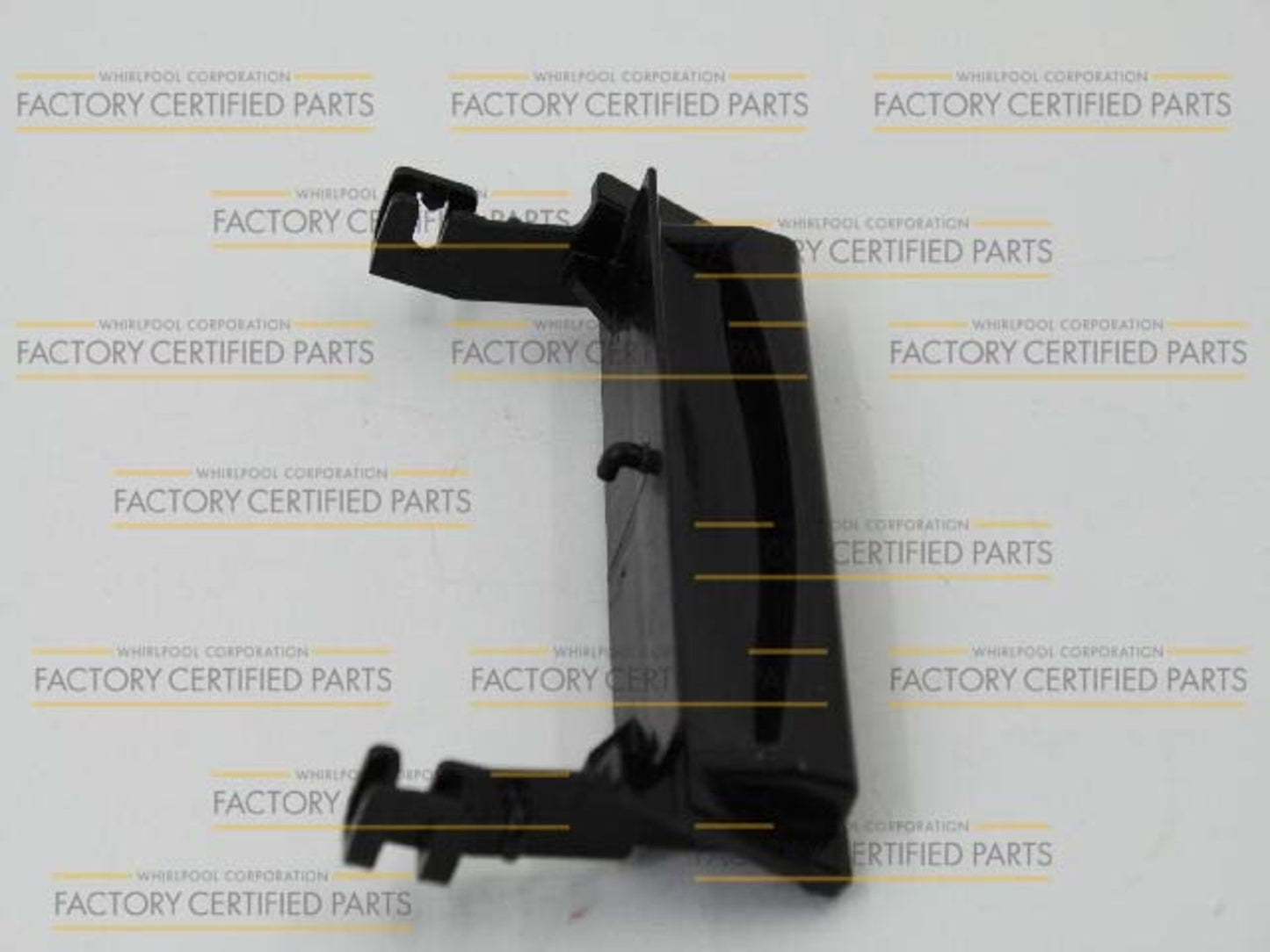WP8269117 Whirlpool Dishwasher Door Handle, Black-1