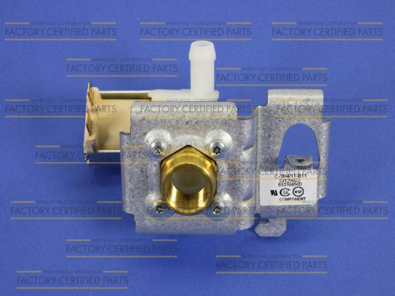 WP8531669 Whirlpool Dishwasher Water Inlet Valve-1