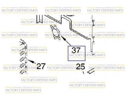 WP9759242 Whirlpool Range Oven Limit Thermostat-1