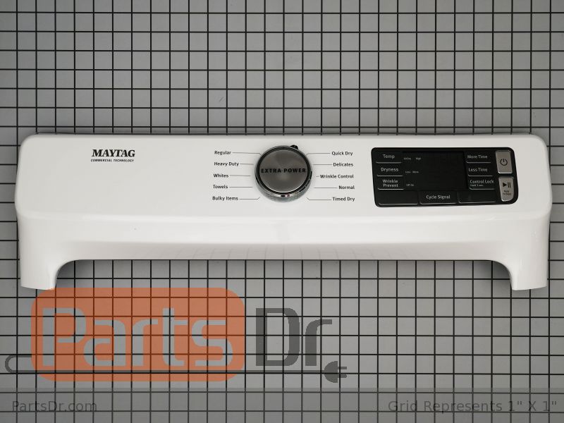 Whirlpool Dryer Console Part W11384511 Replacement -1