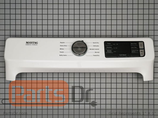 Whirlpool Dryer Console Part W11384511 Replacement -1