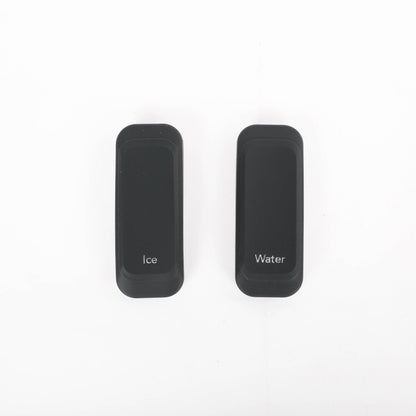 
W10133603 Dispenser Actuator Pad Set for Whirlpool Fridge - Black-2