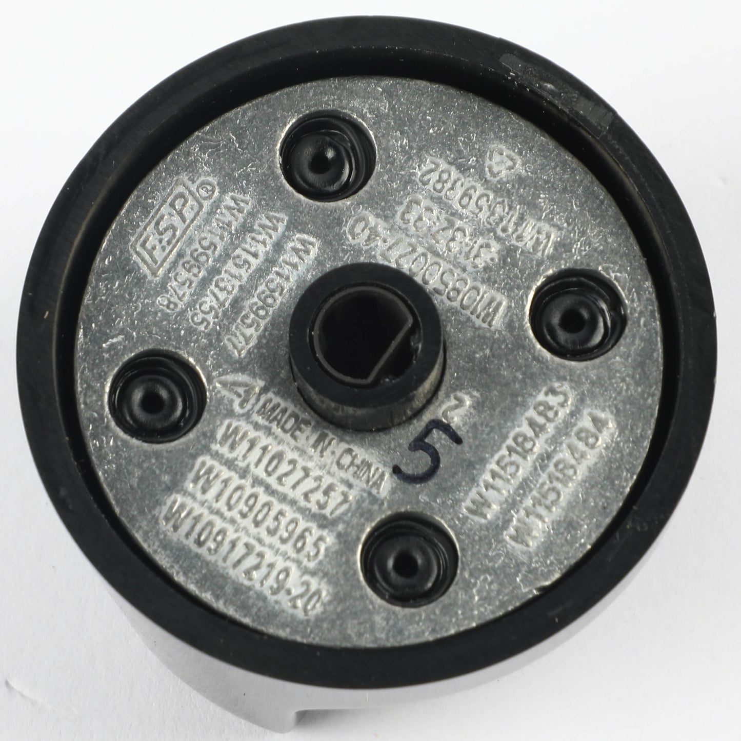 W11715915 Whirlpool Oven Range Control Knob -2