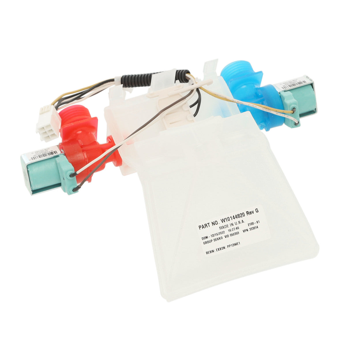 WPW10144820 Whirlpool Washer Water Inlet Valve-1