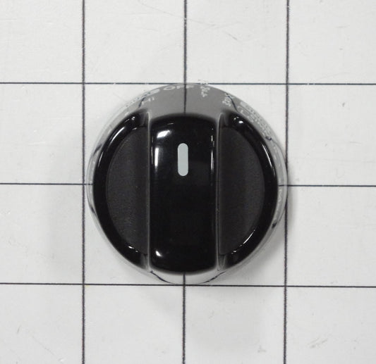 Whirlpool WPW10193255 Knob Black - Left Rear, Left Front, Right Rear-1