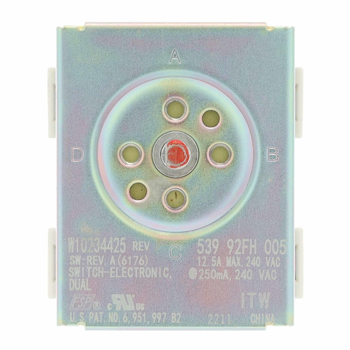 WPW10234425 Whirlpool Range Infinite Switch-6