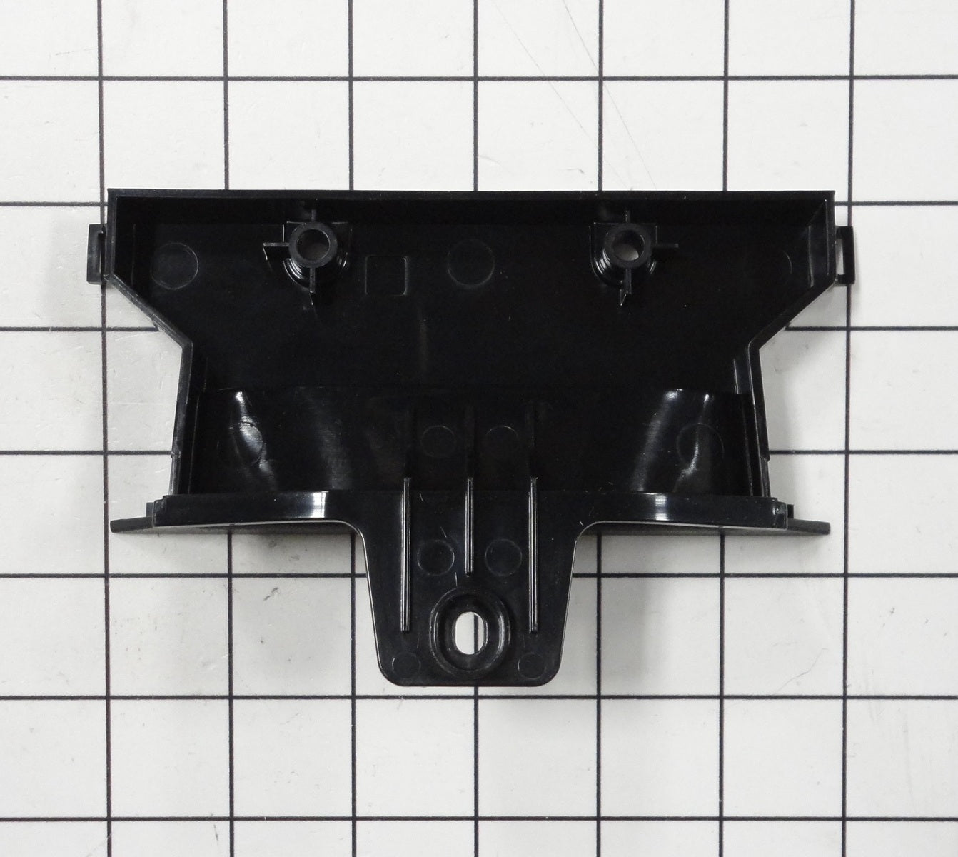 WPW10321839 Whirlpool Dishwasher Door Handle - Black-2