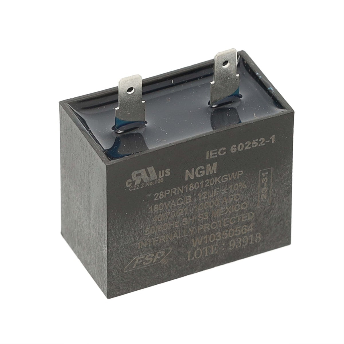 WPW10350564 Whirlpool Refrigerator Capacitor-1