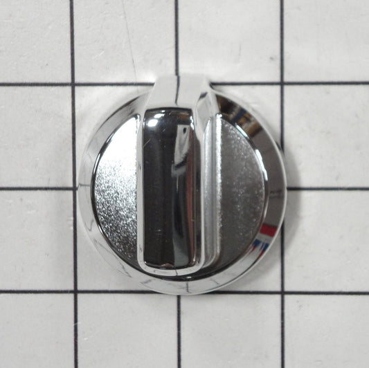 WPW10370186 Whirlpool Range Control Knob, Stainless-1