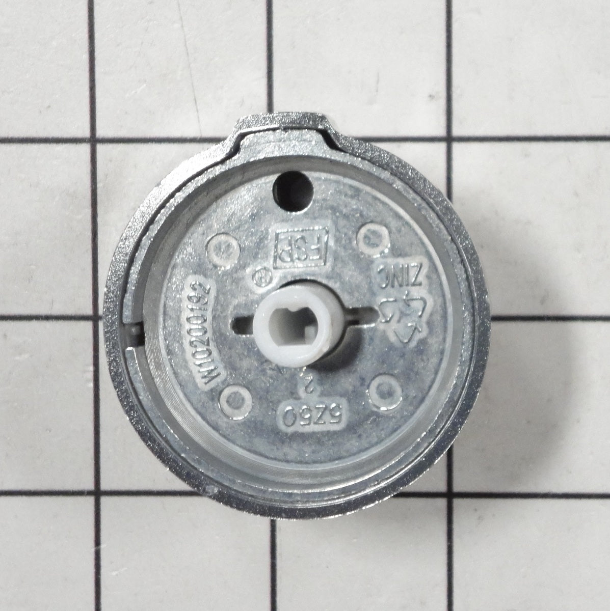 WPW10370186 Whirlpool Range Control Knob, Stainless-3