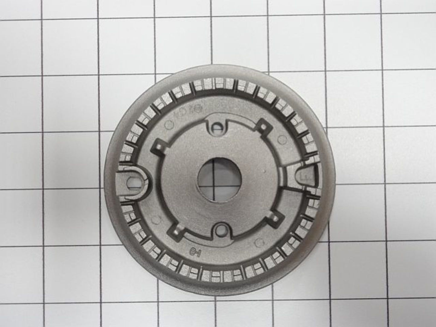 Whirlpool WPW10406878 BASE, BURNER (16K) Note: BASE, BURNER (16K-RF)-3