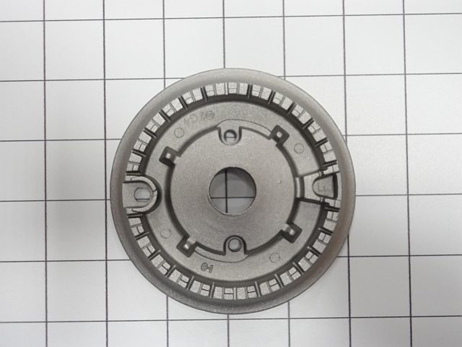 Whirlpool WPW10406878 BASE, BURNER (16K) Note: BASE, BURNER (16K-RF)-3