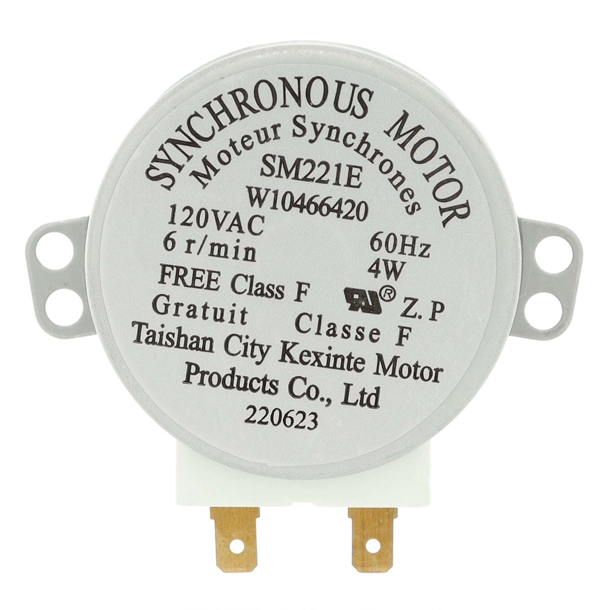 WPW10466420 Whirlpool Microwave Turntable Motor-2