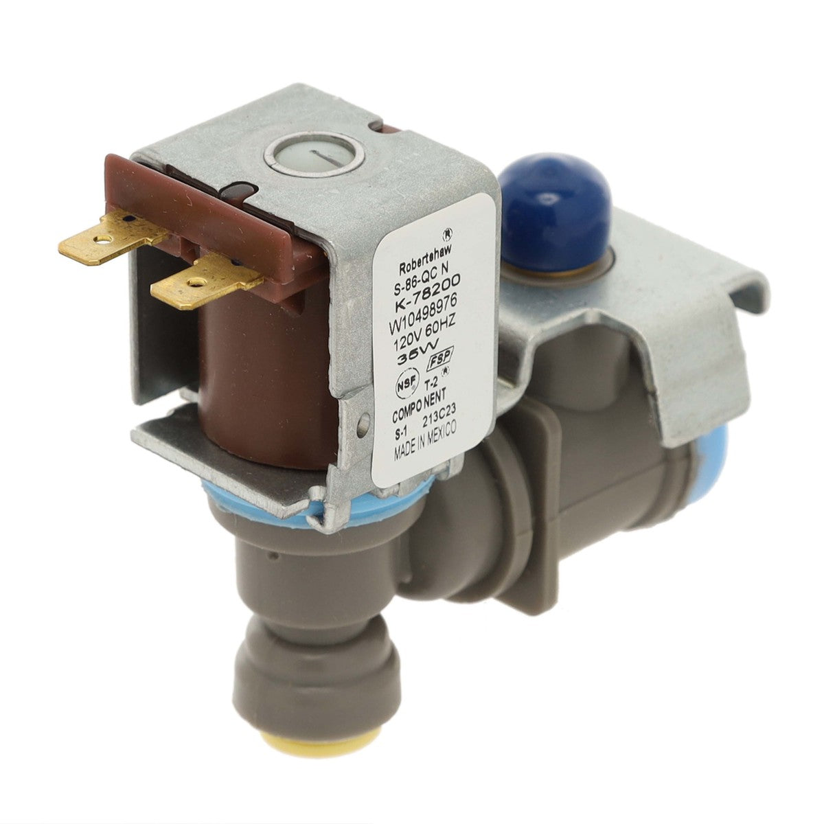 WPW10498976 Whirlpool Refrigerator Water Inlet Valve-1