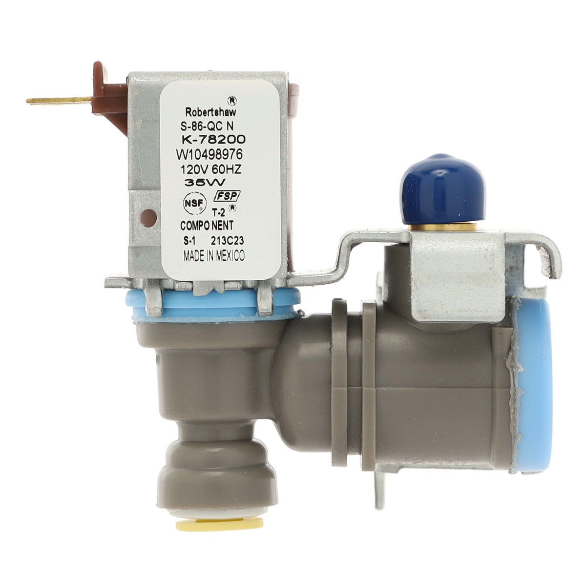 WPW10498976 Whirlpool Refrigerator Water Inlet Valve-5