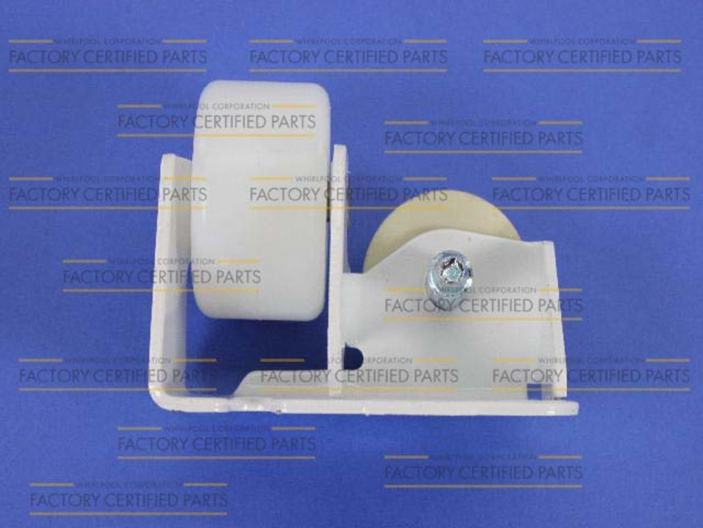 WPW10515763 Whirlpool Refrigerator Cabinet Roller,Left Hand-1