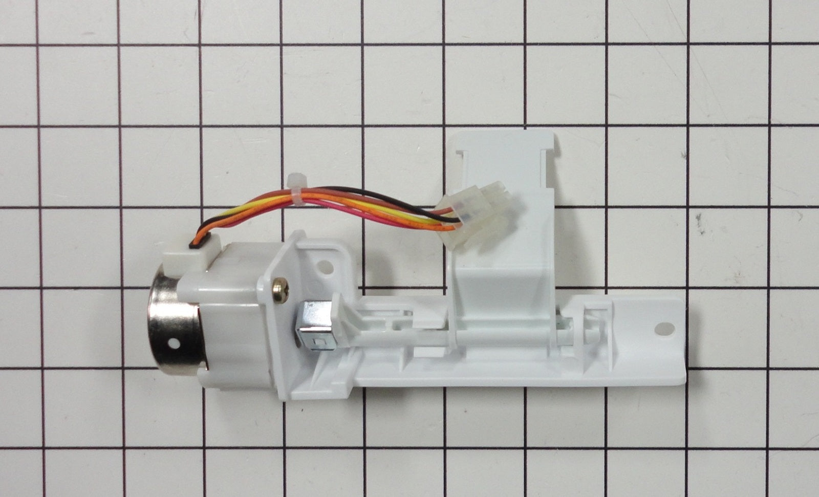 WPW10546285 Whirlpool Refrigerator Ice Door Motor & Bracket Assembly-3