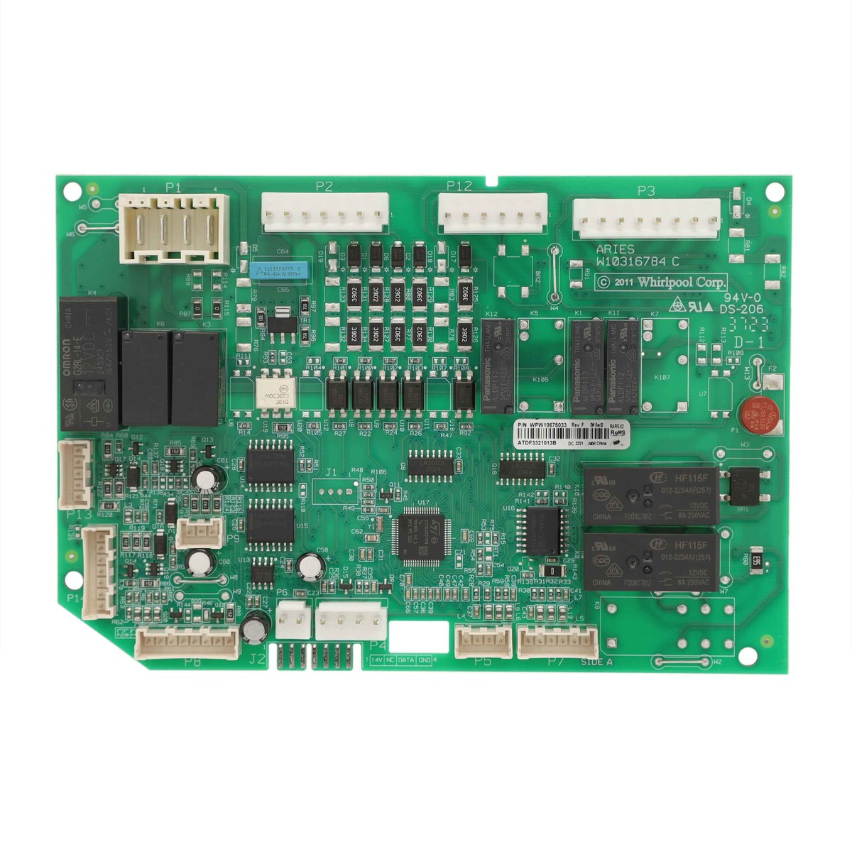 WPW10675033 Whirlpool Refrigerator Electronic Control Board-2