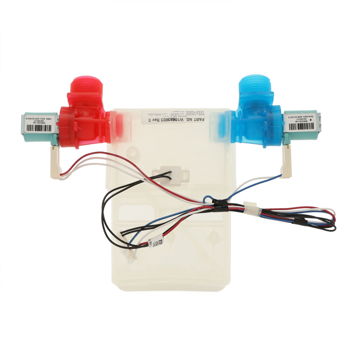 WPW10683603 Whirlpool Washer Water Inlet Valve-2