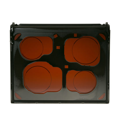 WS01L19589 Black Main Cooktop Glass for GE Range-2