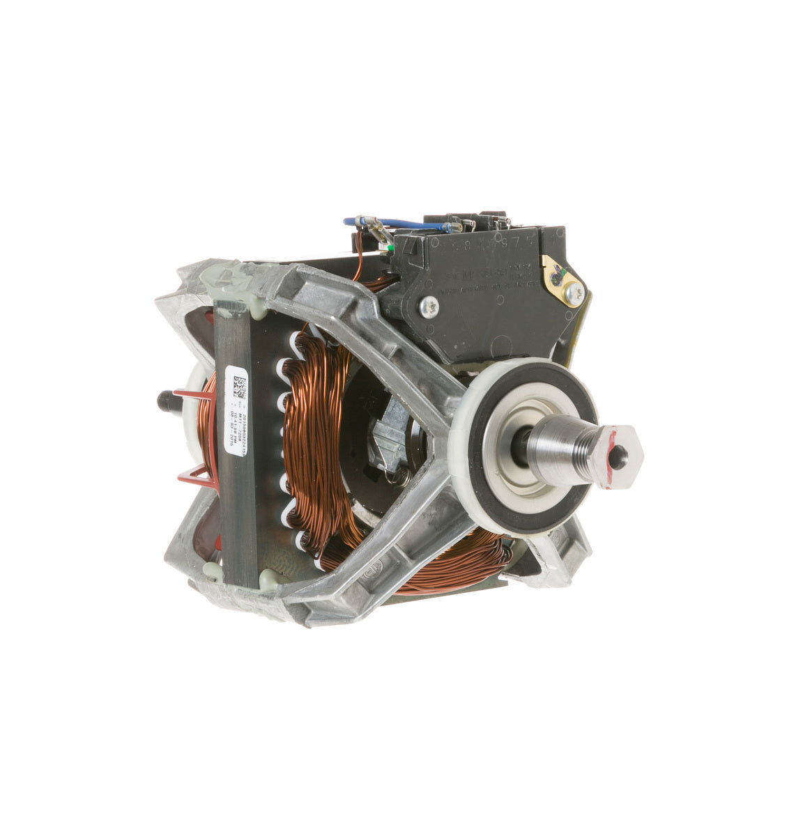 GE WW02F00521 MOTOR AND PULLEY ASSEMBLY-5