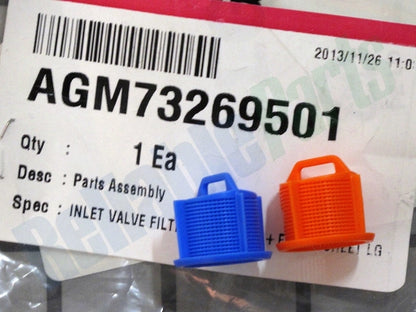 AGM73269501 LG Washer Water Inlet Valve Filter Screen Assembly-6