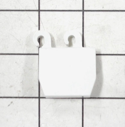 3206166 Frigidaire Refrigerator Door Shelf End Cap, Left Side-1