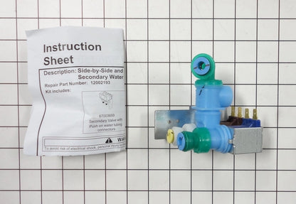 Whirlpool 12002193 Refrigerator Water Inlet Valve-1