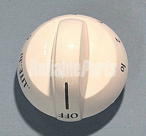 316220008 Frigidaire Range Burner Control Knob, White-6