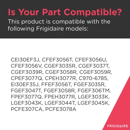 316282101 Frigidaire Range Dual Surface Element,9"/12"-4