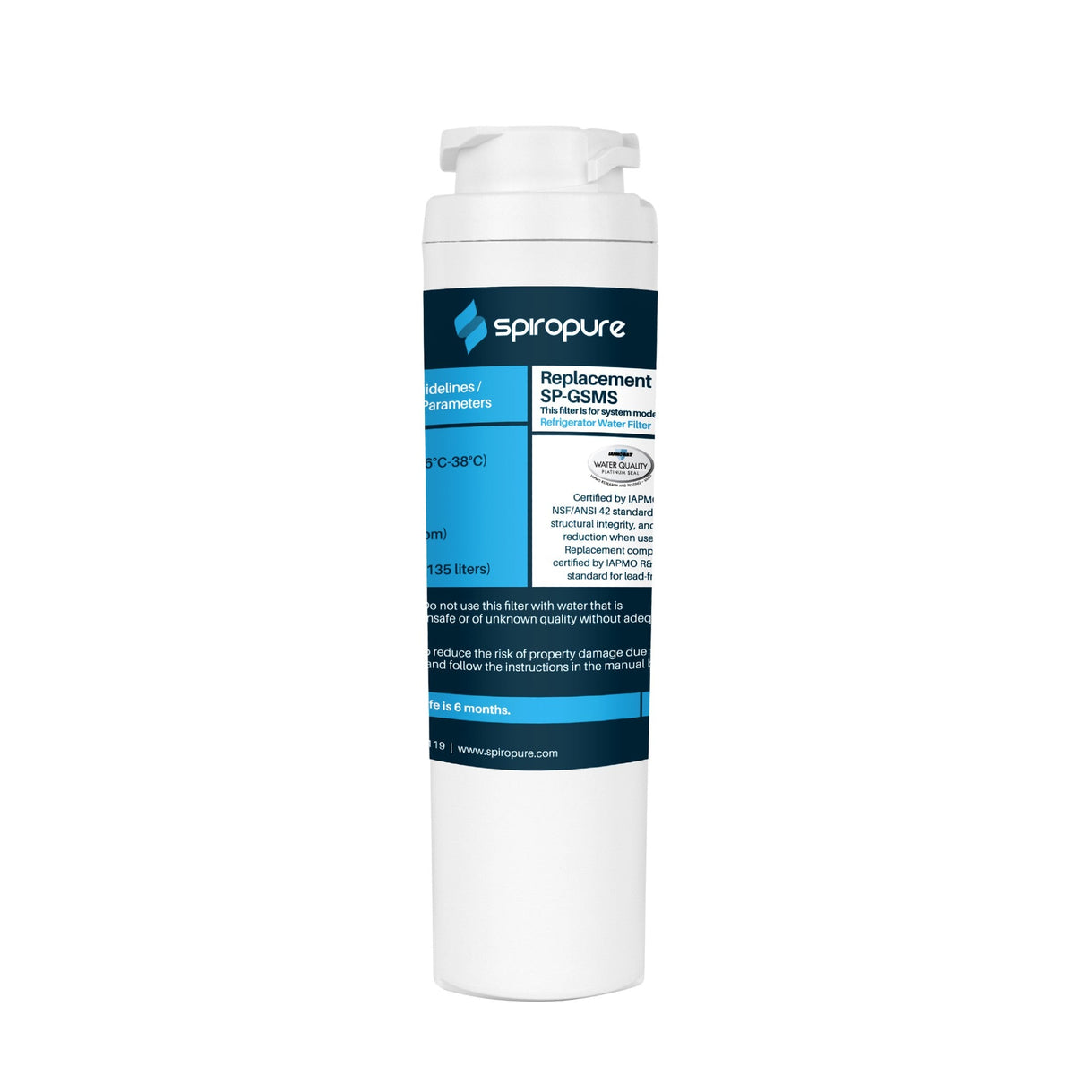 Replacement for GE-MSWF Refrigerator Water Filter