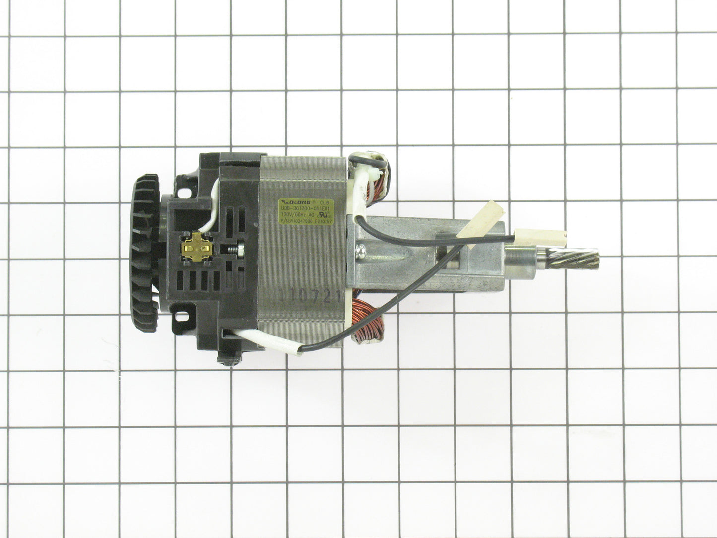 WPW10247536 Whirlpool Stand Mixer Drive Motor - 10 Tooth-1